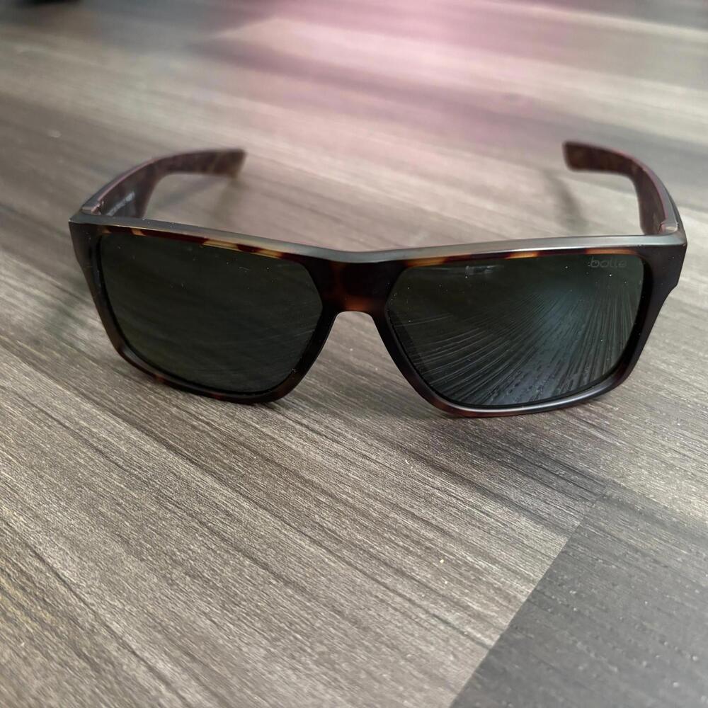 Bolle Men's Sunglasses Breken Polarized Shades Tortoise Frame Brown